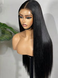 Midnight Silk - Straight Black Lace Front Wig